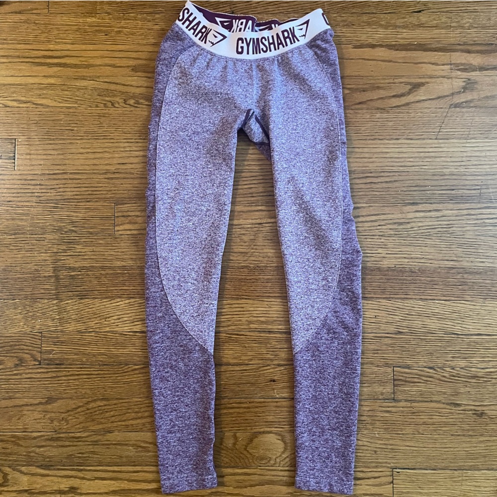 Gymshark Maroon Contour Leggings